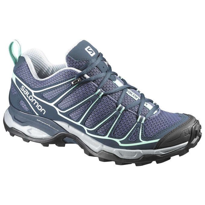 SALOMON X ULTRA PRIME W Philippines - Women's Hiking Shoes - Navy | 245763-OFW